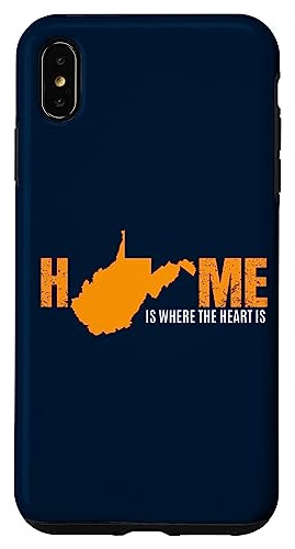 Funda Para iPhone XS Max West Virginia Wv Home Mountainee-02