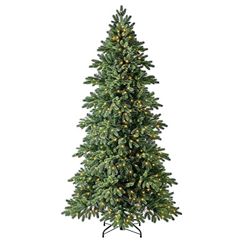 Virginia Fir Quick Set Árbol De Navidad Artificial De 7,5 Pi