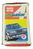Comprar Cartas Cromy Juego Naipes Super Autos Original 4 Match 80´