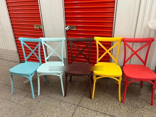 Pack 4 Sillas Danubio Para Comedor Apilables Polipropileno