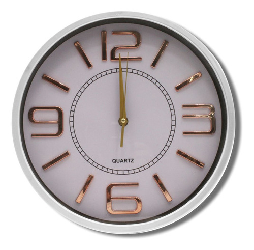 Reloj De Pared X 2 Unidades Redondo 30 Cm