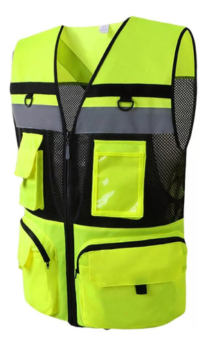 Chaleco: Chaqueta De Seguridad Fluorescente, Ropa