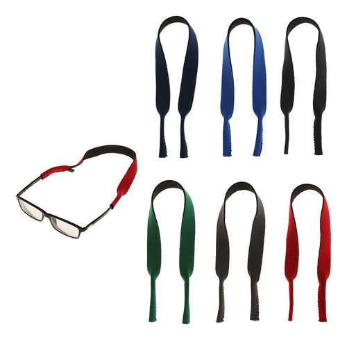 4 Gafas Deportivas De Neopreno, Gafas De Sol, Cordón Para