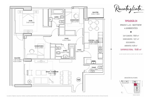 Palacio Roccatagliata - Venta Departamento 4 Ambientes Con Cochera, En Construcción En Belgrano R