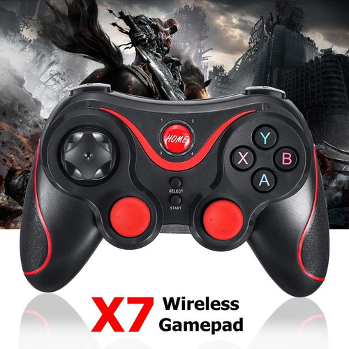 Imagen 2 de 5 de Joystick / Gamepad / Control Inalambrico X7 - Retrowave Uy