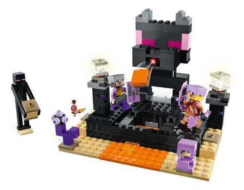 Kit De Construcción Lego Minecraft Combate En El End 21242