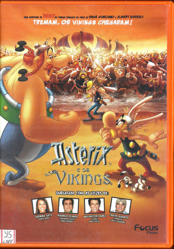 Dvd / Asterix E Os Vikings ( Desenho Animado ) (Usado)