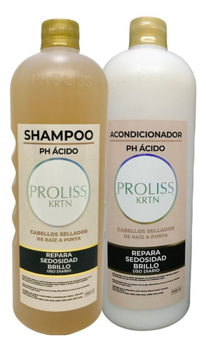 Shampoo Y Acondicionador Sin Sal - Proliss - Elige Tu Pack
