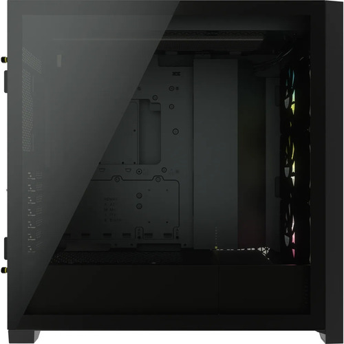 Imagen 6 de 10 de Gabinete Gamer Corsair Icue 5000x Rgb Vidrio Templado Black