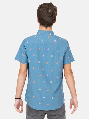 Camisa Mc Maripe Multicolor Infantil Maui And Sons