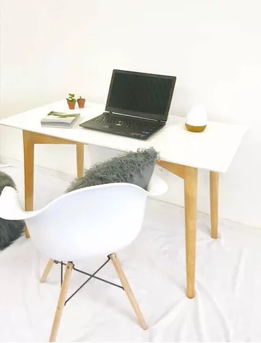 Sillon nordico con apoyabrazos Eames + Sillas nordicas Eames - Blanco –  DECOINFINITY