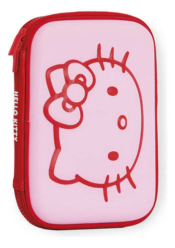 Cartuchera Eva Mooving Hello Kitty Cierre Bolsillo Canopla