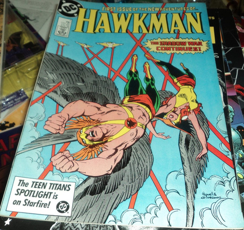 Gaviao Negro Mulher Aguia Hawkman N# 1 Dc Comics Hq Anos 80 