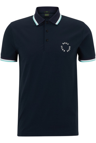 Polo Para Hombre Boss Corte Slim Fit En Algodón Elástico