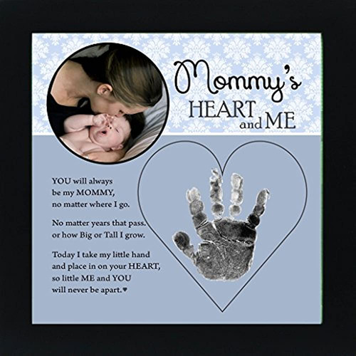 Baby Child Keepsake Marco De Huella Con Poesía Mommy Daddy G