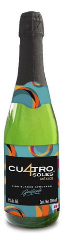 Vino Espumoso Cuatro Soles Blanco Afrutado 700 Ml