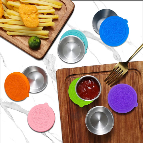 Recipiente Para Aderezo De Ensalada, Recipientes Pequeños De