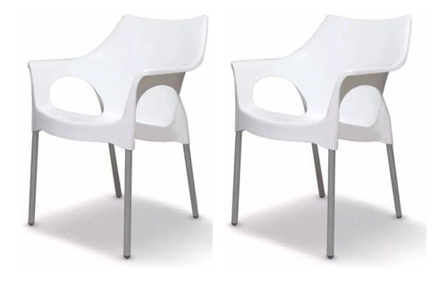 Silla / Sillon Plastico De Diseño- Reforzado - Lumiere