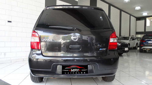Nissan Livina 1.6 S 2012 Flex 5p + Couro + Gas