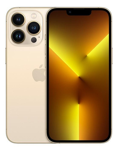 Imagem 1 de 9 de Apple iPhone 13 Pro (128 GB) - Dourado