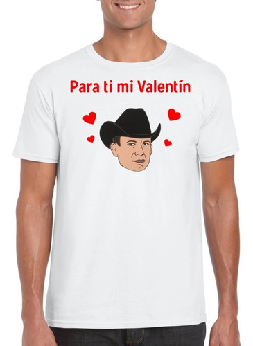Playera Camiseta Moda Hombre Mujer Valentín Elizalde Amor