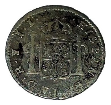 Moneda Imperio Español Plata 1 Real 1782 Potosi Fine (Usado)