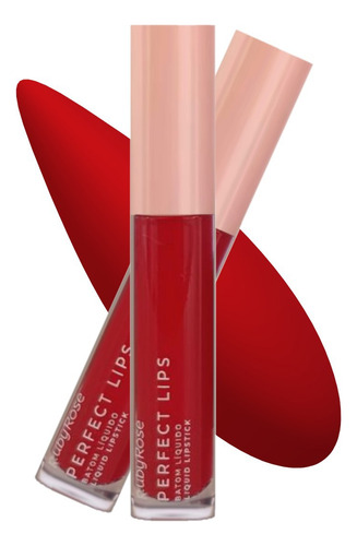 Batom Liquido Perfect Lips Hb L6200 Wildflower Ruby Rose
