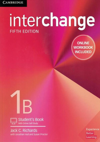 Interchange 1b Student´s Book With Online Self-study And O
