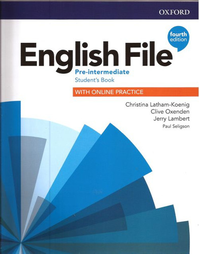 English File Pre-intermediate -      St's W/onl Pract 4th Ed