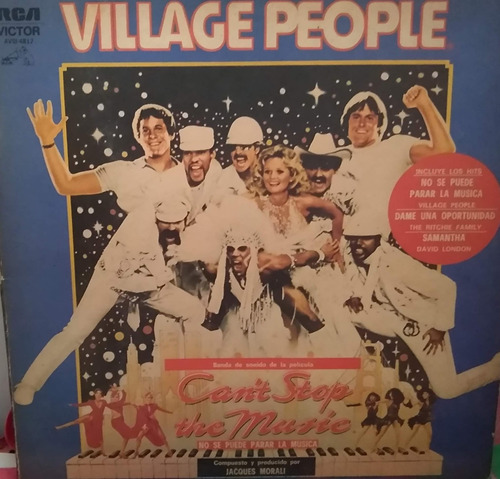 Village People - Cant Stop The Music Sound Track-vinilo 1980