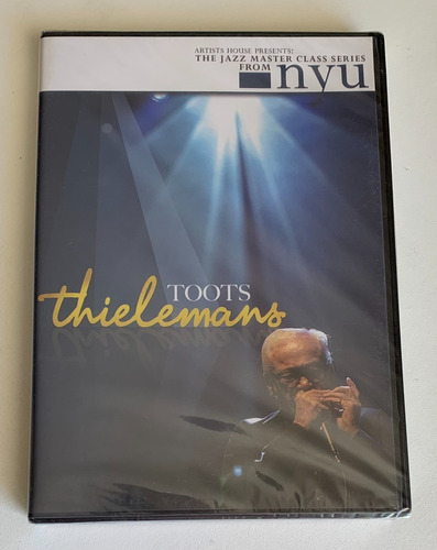 Dvd Toots Thielemans - The Jazz Master Class Series  Lacrado