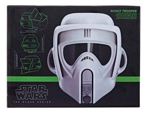 Casco Electrónico Star Wars Scout Trooper The Black Series