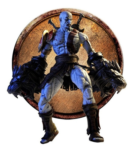 God Of War Kratos Lionhead Weapon Figura De Acción De Neca 