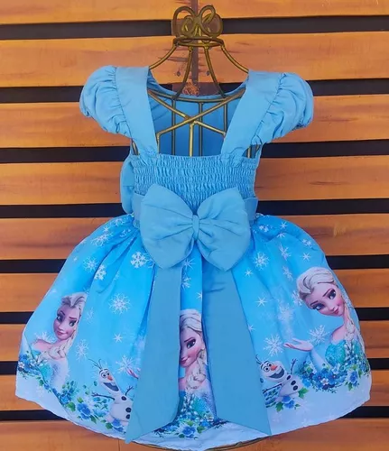 Vestido Frozen Elsa