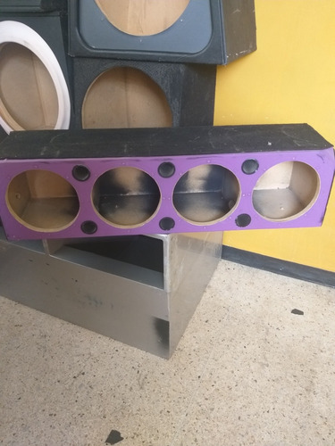 Imagen 2 de 3 de Caja Custica O Cajón Para Medios De 8 Pulgadas