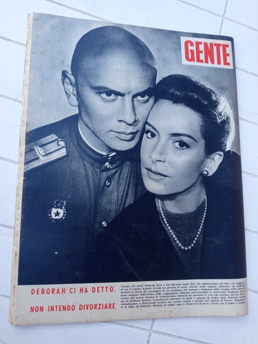 Revista Gente N.25 - 18 Junio 1958 - Marina Mussolini (Usado)