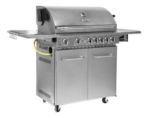 Imagen 2 de 7 de Parrilla A Gas Licuado Fdv Smart 7 Quemadores