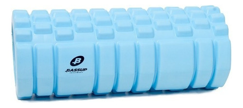 Foam Roller Fitness Rodillo Pilates Yoga Masajes Bassup Color Celeste