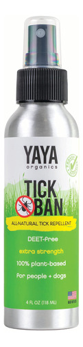Repelente De Insectos Yaya Organics De Tick Ban. Repelente D