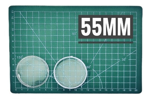 30 Lentes/vidrilhas De 55mm Para Futebol De Botão