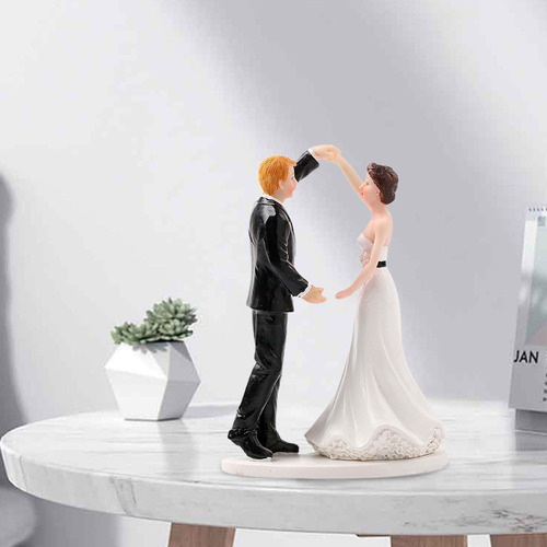 Toppers De Pastel De Boda Muñecas De Novia Y Novio Muñeca