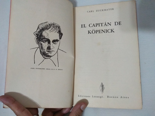 El Capitan De Kopenick Carl Zuckmayer Teatro Palermo Envios (Usado)