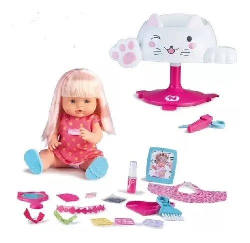 Nenuco peluquería purpurina sales