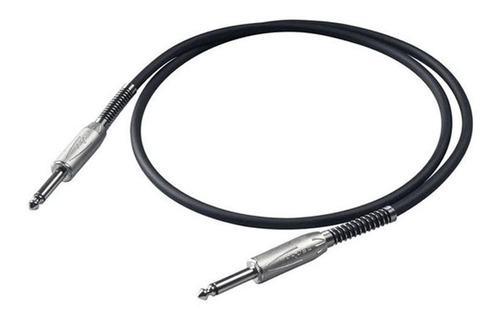 Cable Para Instrumento 3m, Plug 6.3mm A Plug 6.3mm, Carcasa 