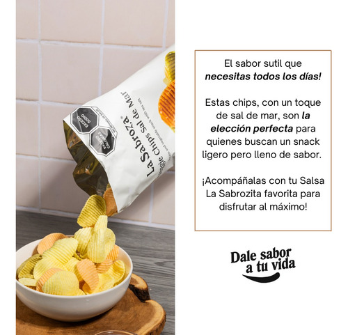 Veggie Chips Sal De Mar 95gr