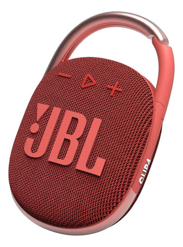 Parlante JBL Clip 4 portátil con bluetooth waterproof blue
