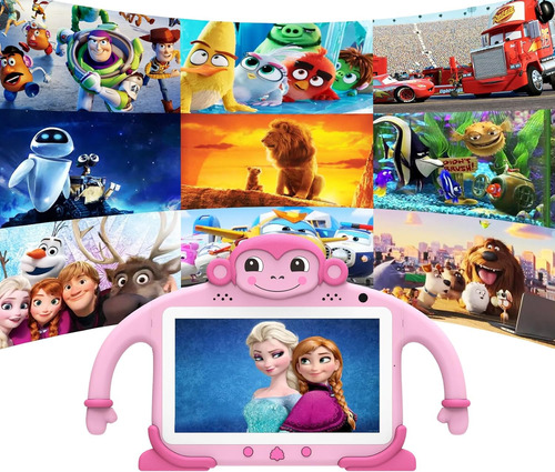 Tablet Android Para Niños (6.99'') 2gb Ram + 32gb Rom, Rosa