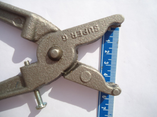 Pinza P Grampas Para Cerdos Chanchos De Aluminio Super G