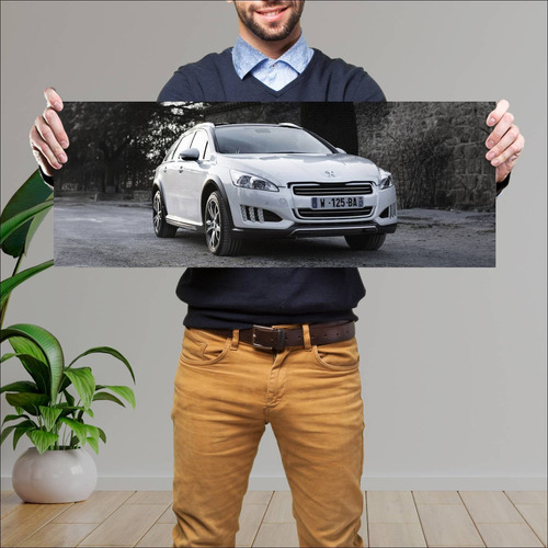 Cuadro 30x80cm Auto 2012 Peugeot 508 Rxh 7418 41