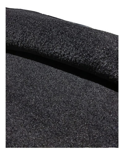 Alfombra Jaspeada Color Negro 2 X 5 Metros